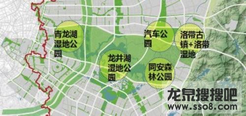 龙泉驿“一湖三公园”为城市添绿添彩